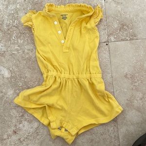 Ralph Lauren yellow romper